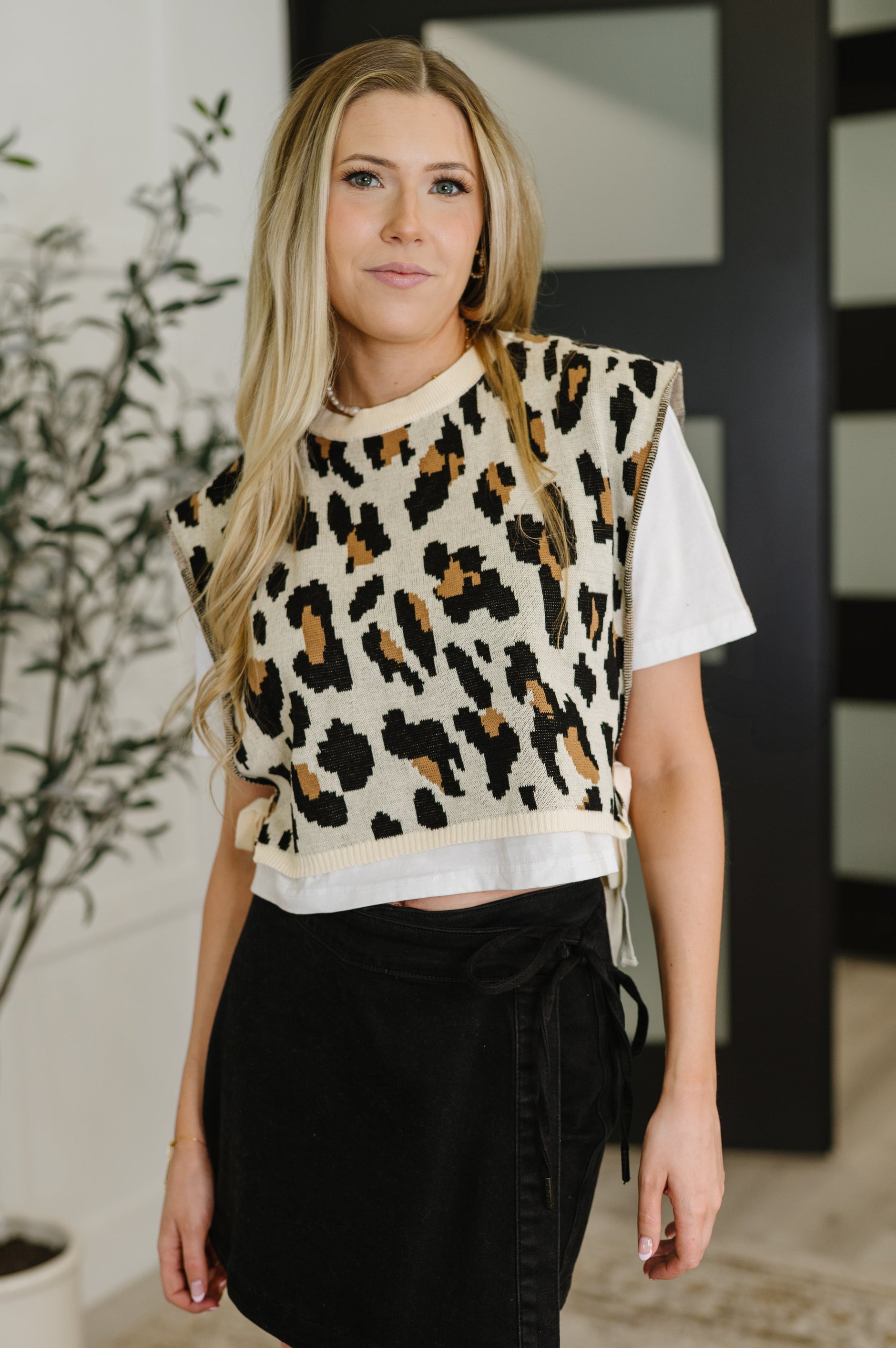 Prowl Pretty Sweater Knit Layered Tee - SwagglyLife Home & Fashion